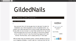 Desktop Screenshot of gildednails.co